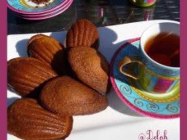 Madeleines au thé....