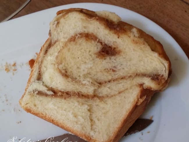 Brioche butchy à la crème de noisettes