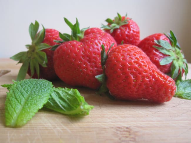 Soupe de fraises