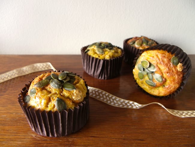 Muffins à la courge buttercut et cidre