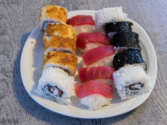 California makis panés