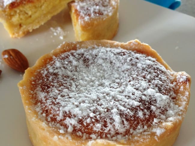 Les tartelettes amandine et citron vert