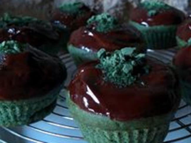 Muffins menthe chocolat