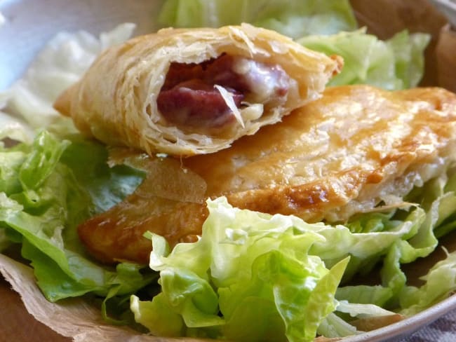 Empanadas à la tomme de Savoie et gésiers confits