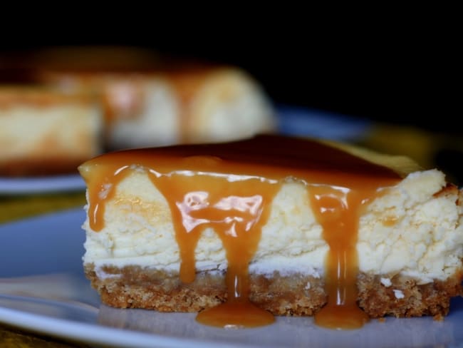 Cheesecake au caramel beurre salé