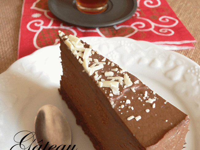 Gâteau mousse au chocolat