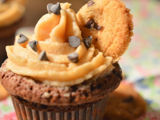 Cupcakes aux cookies