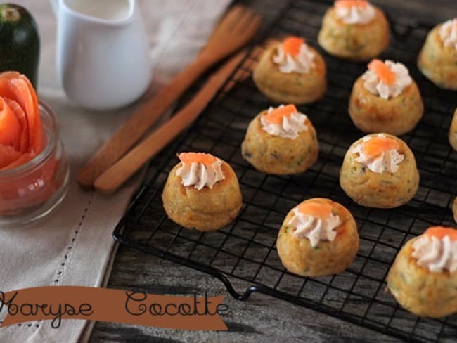 Petites bouchées au thon et courgettes