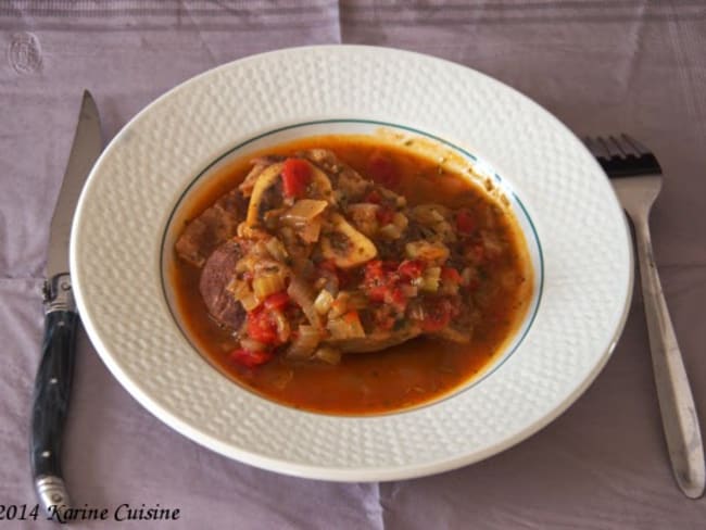 L'osso bucco à la milanaise