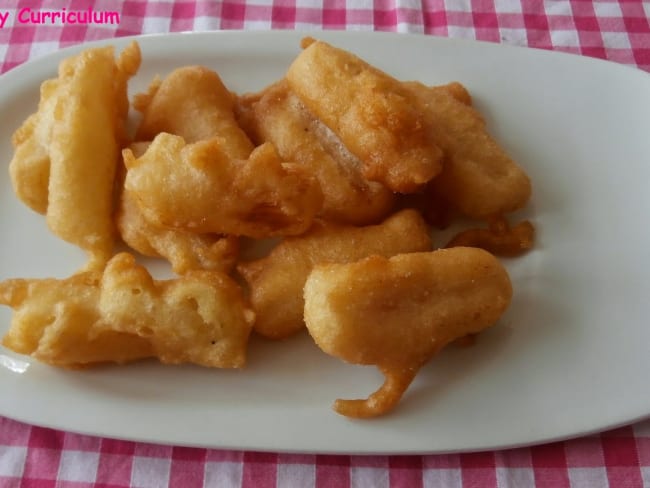 Beignets de salsifis (Salsify fritters)