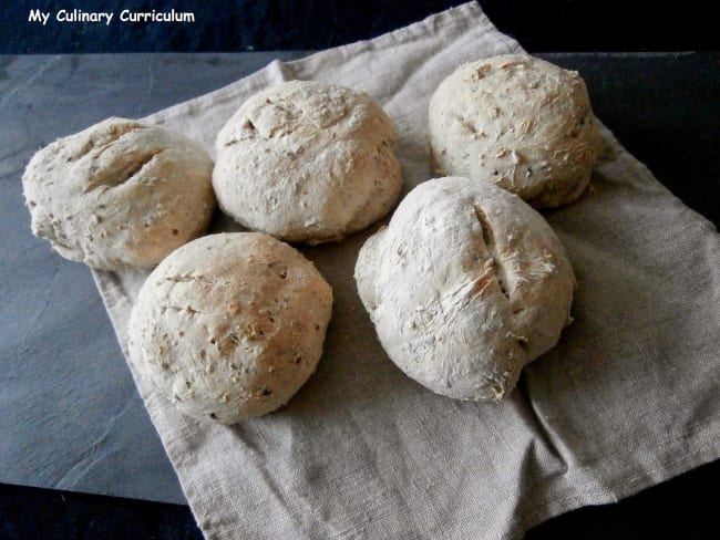 Petits pains aux mélange de graines