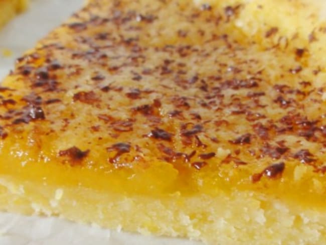 Tarte citron bergamote