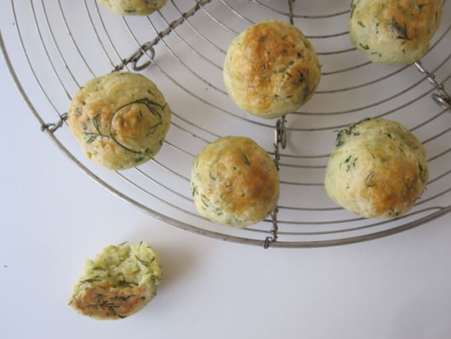 Biscuits salés à l'aneth