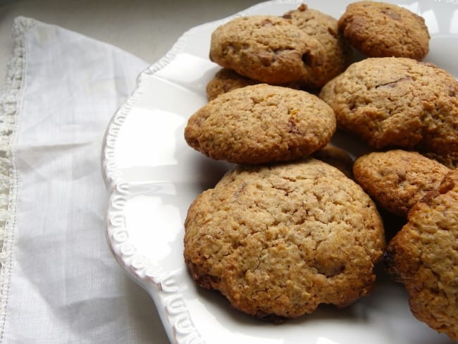 Cookies complets aux pépites de chocolat au lait