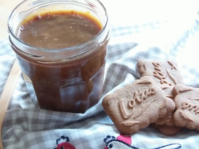 Caramel au beurre salé et spéculoos