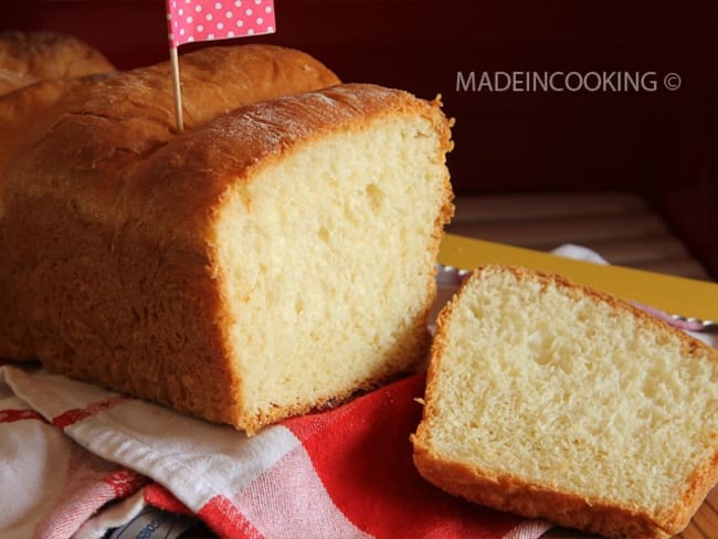 Pain de mie tangzhong