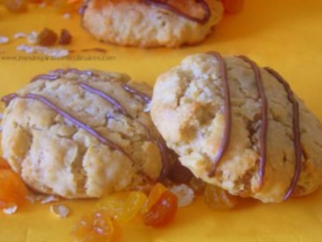 Cookies aux raisins secs et avoine
