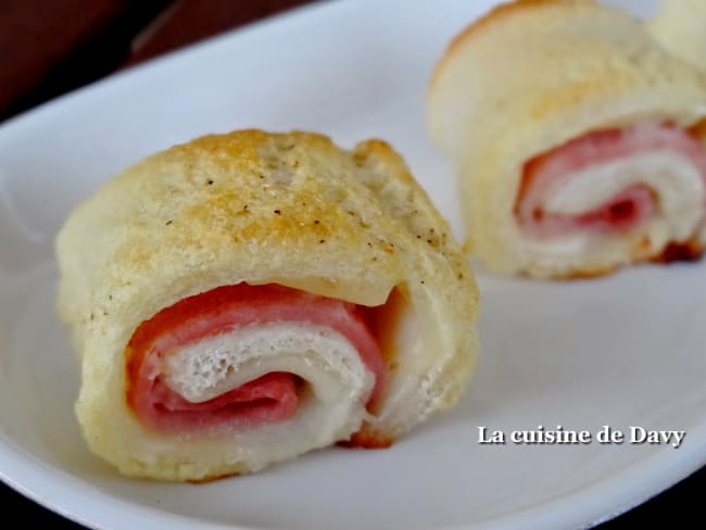 Mini croque-monsieur à la façon pain perdu