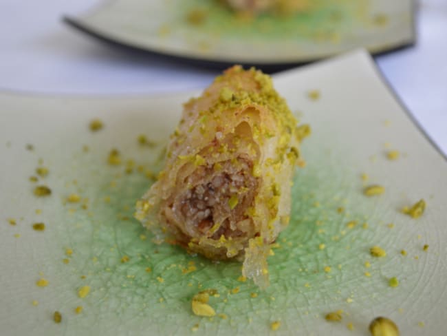 Baklava aux noix et à la pistache