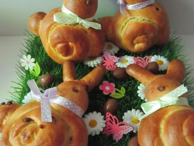 Quand la brioche se cache dans le lapin de Pâques