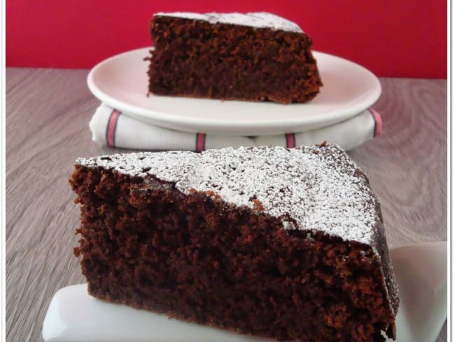 Caprese al cioccolato Gâteau au chocolat italien sans gluten
