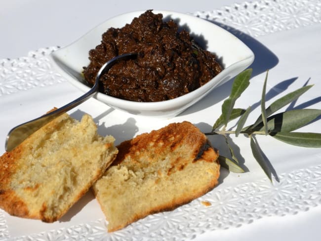 Tapenade d'olives noires