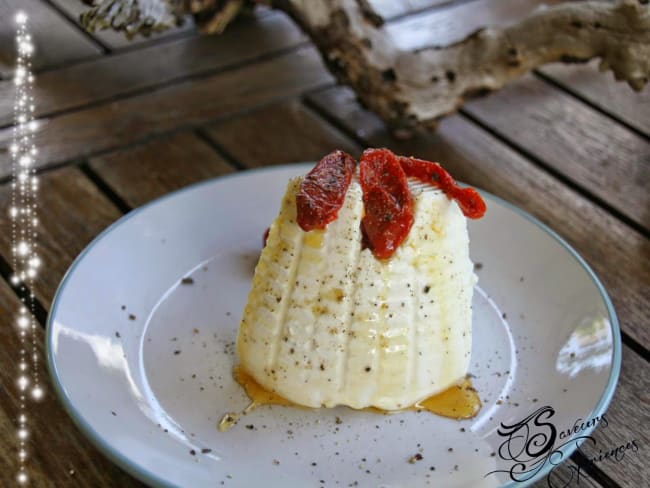 Pecorino Frais, Miel et Tomates Confites