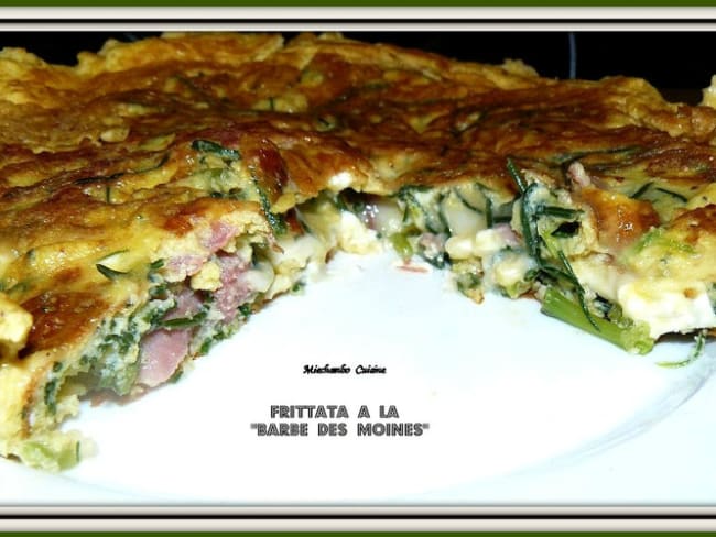 Frittata italienne à la "barbe des moines"