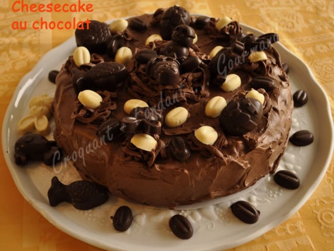 Cheesecake au chocolat