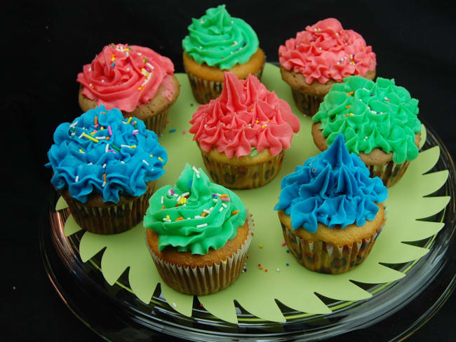 Glaçage inratable pour cupcakes