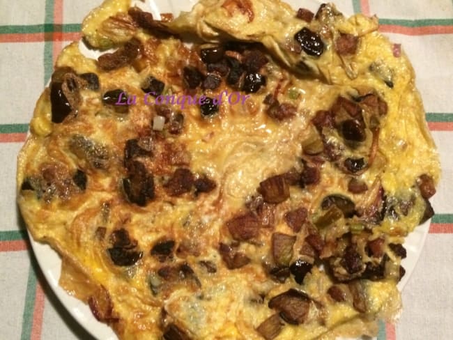 Frittata aux aubergines