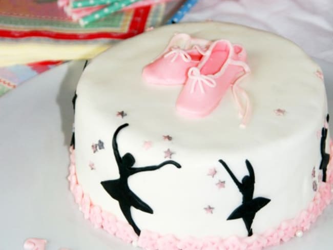 Ballerina cake Chocolat blanc framboises