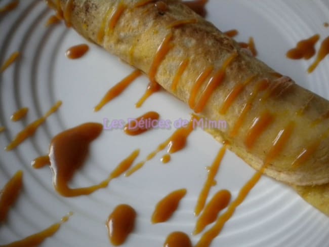 Crêpes au caramel au beurre salé