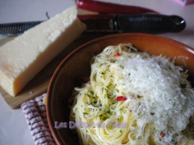 Spaghetti aglio e olio