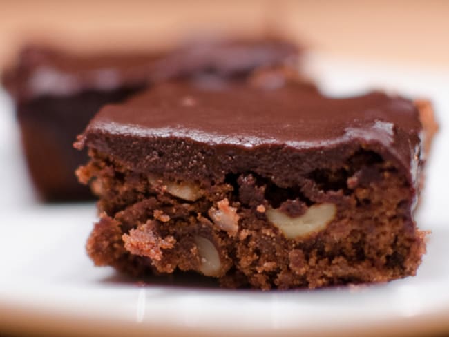 Brownie à la ganache