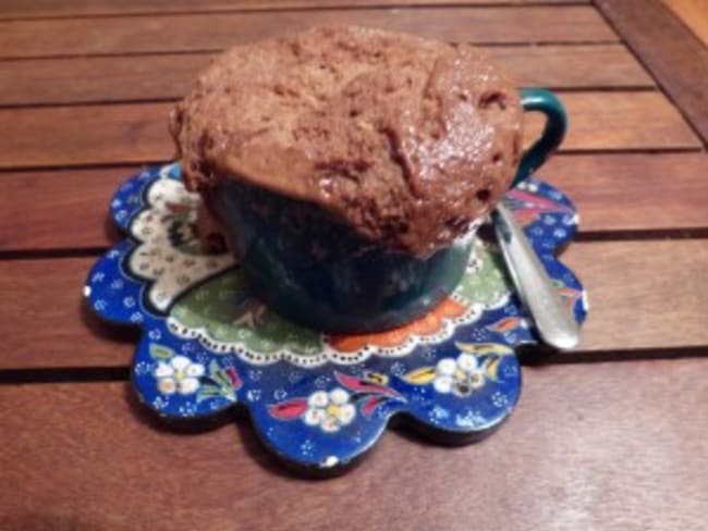 Mug cake au Nutella