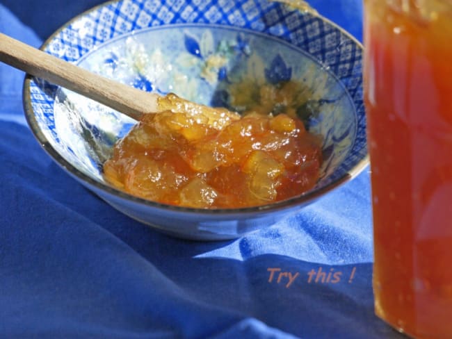 Confiture d'oranges amères et bergamotes