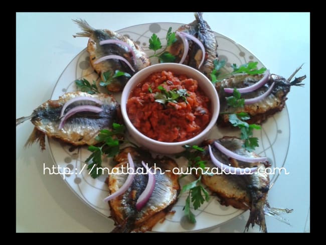 Sardine à la marocaine et sa charmoula