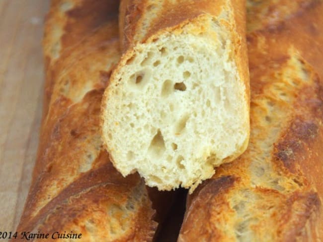 Les baguettes de tradition sur poolish à 33%