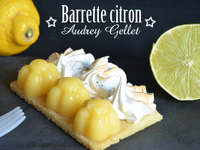 Barrette citron d'Audrey Gellet