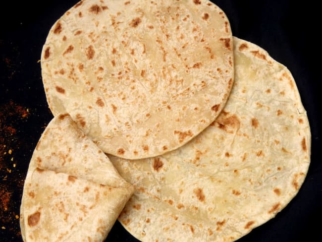 Parathas comme en Inde