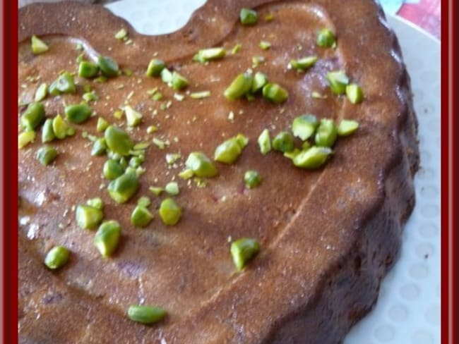 Gâteau moelleux aux cerises