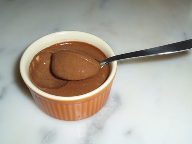 Petits pots de crème au chocolat fondant