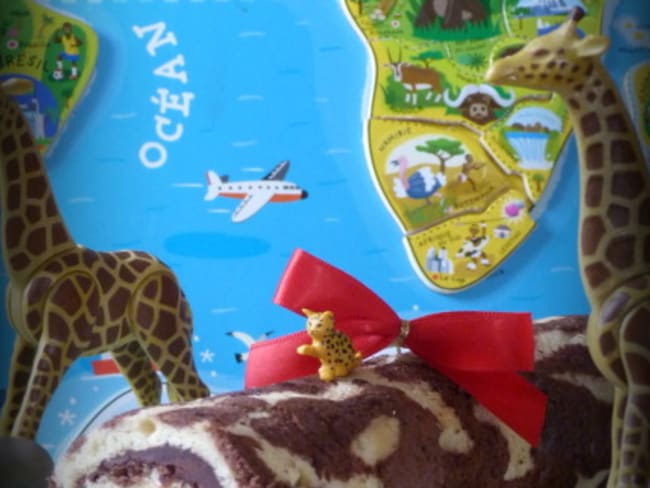 Roulé girafe pour une mini Chocolatine