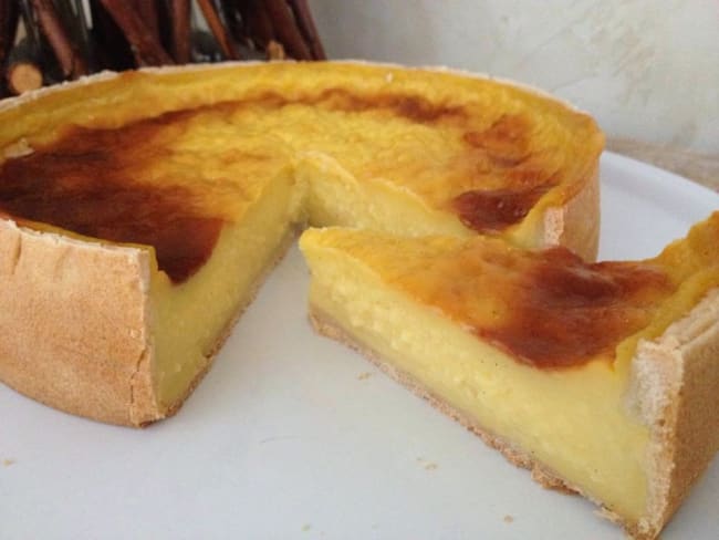 Tarte Flan de Pierre Hermé