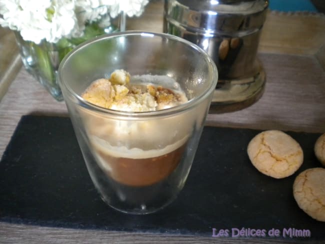 Affogato al caffè comme en Italie