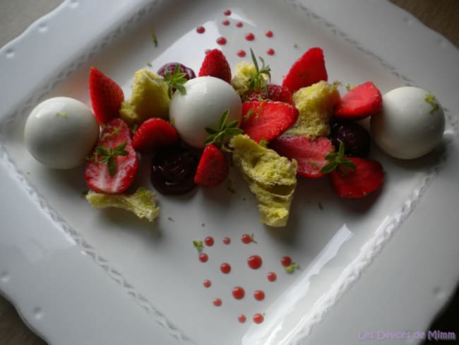 Un jardin de fraises