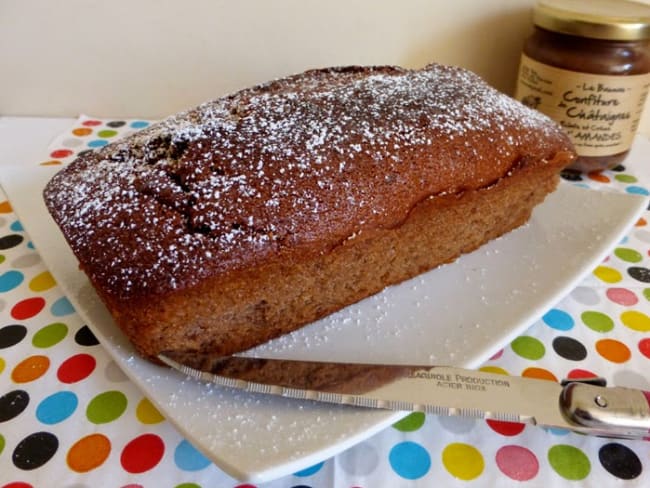 Cake à la confiture de châtaigne vanillée