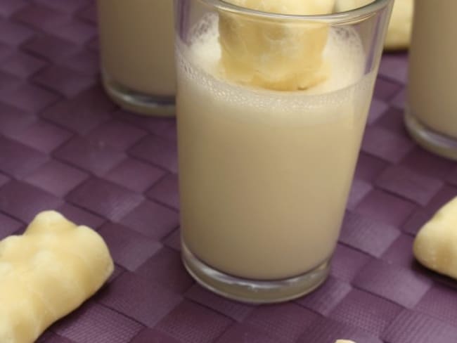 Panna cotta à l’ourson chocolat blanc