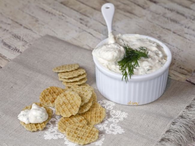 Tartinade de saumon sauvage au chèvre frais